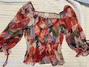 Cute Floral Blouse