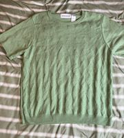 Alfred Dunner Forest Green Sweater