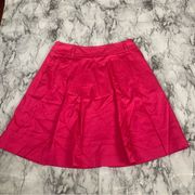 White House Black Market WHBM Hot Pink Skirt size 4 Barbie