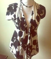 Windsor short sleeve floral cardigan