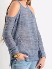 Blue Knit Sweater