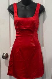 Red Cobie Mini Dress