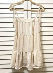 Abercrombie and Fitch Cream Mini Dress Coverup Size Medium