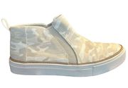 Tom’s Women’s Bryce‎ Egret Camo Printed  Hightop Canvas Size 8.5 NWT 1001786