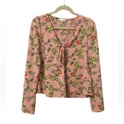 TEN SIXTY SHERMAN FLORAL BOHO BLOUSE