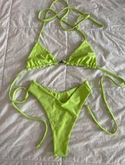 Neon Green Bikini 