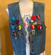 Claiborne vest vintage