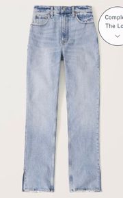 Abercrombie & Fitch 90s Ultra High Rise Straight Jeans