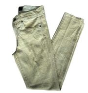 Vince Relaxed fit Khaki High Waisted Skinny Jeans Size 24