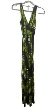 🌿 Papermoon‎ Palm Leaf Design Maxi Dress, PTP 16"(S) 🌿