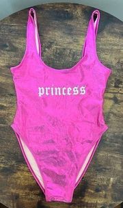 Private Party | girls one piece PRINCESS swimsuit. Size: M/L