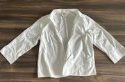 Women’s White Button Up Top