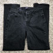 NYDJ Women’s Black Denim Barbara Bootcut Jeans Size 12