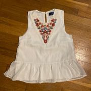 francesca’s peplum top