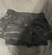 camo running short 