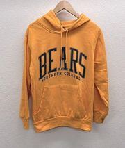 UNC Bears Yellow Pullover Hoodie S Northern Colorado