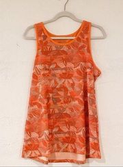 Columbia Omni-Wick Athletic Tank Top in Orange