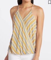 Stitch Fix Market & Spruce Mac Surplice Top Tank Women’s Medium