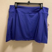 Tommy Bahama Golf Pleated Skort In Purple Size XL New With Tag