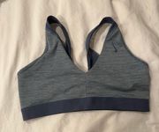 Blue  Sports Bra