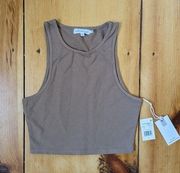 NWT Good American crop top size xs