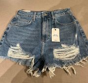 Forever 21 High Rise  Denim Shorts