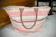 Multi Colored Large Tote