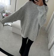 Grey Oversized Sweater