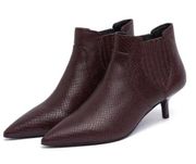 NEW Rebecca Minkoff Deina Too Bootie Embossed 7.5M‎