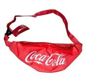 NWT Coca Cola   Red Spell Out Fanny / Waist Bag