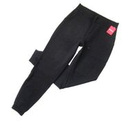 NWT SPANX 20350R The Perfect Jogger in Classic Black Knit Ponte Pants XS