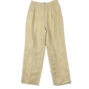 Orvis Women's River Road 100% Linen Lined Pants- 6