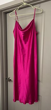 Hot Pink  Slip Dress