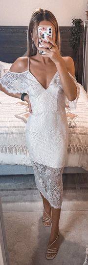 Lace Midi Dress