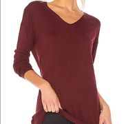 Vimmia Shavasana Reversible Sweater Burgundy Size XS