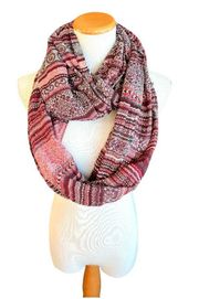 Womens Maurices Infinity Aztec Tribal Scarf