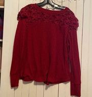 Maurice's  Long Sleeve Too Red Size 1X