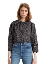 Women's Levi's Lena Ruffled Crewneck Blouse 