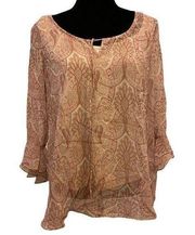 Motherhood Maternity paisley top