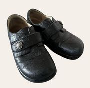 Alegria Joleen Tar Tooled Black Professional / Nursing Shoe Clog