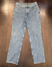 Vintage Y2K Tommy Jeans Straight Leg Blue Denim Pants Sz 32x30