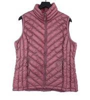 32 DEGREES HEAT Puffer Vest Dusty Mauve XL