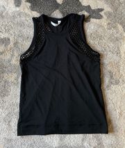 Black Athletic Tank Top