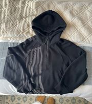 Lululemon Scuba Cropped Half-Zip Hoodie