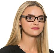 TORY BURCH TY2049 1363 Tortoise Shell Eyeglasses Rectangle Plastic Frames