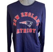 NFL New England Patriots blue long sleeve