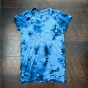 Blue Tie Dye Lululemon Top