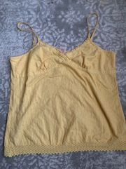 Thrifted Yellow Tank