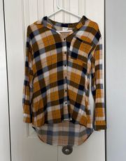 Light-Weight Flannel Button-Up