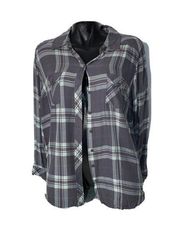 torrid 1 flannel lite button down 1x